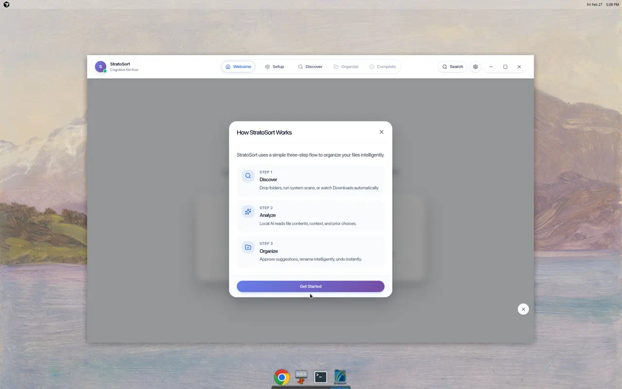 How StratoSort Works