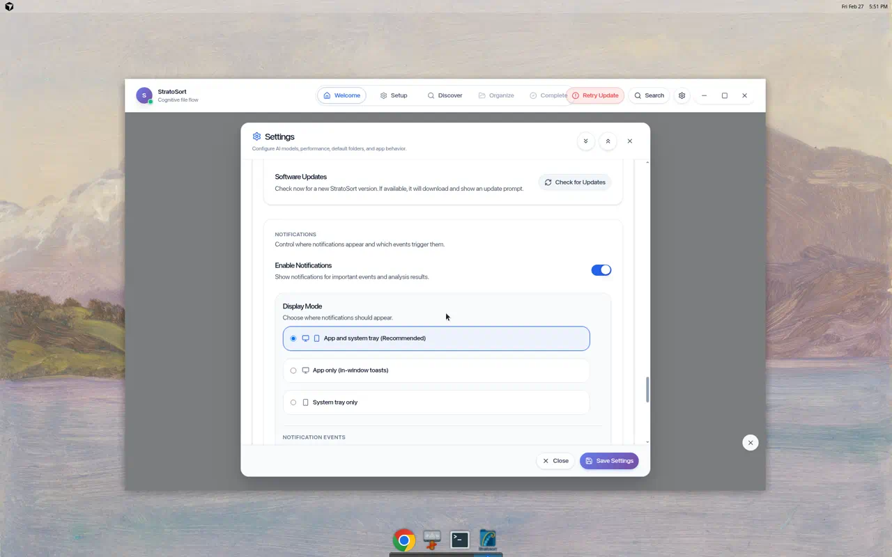Notification Settings